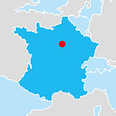 Map of France Capital City Paris